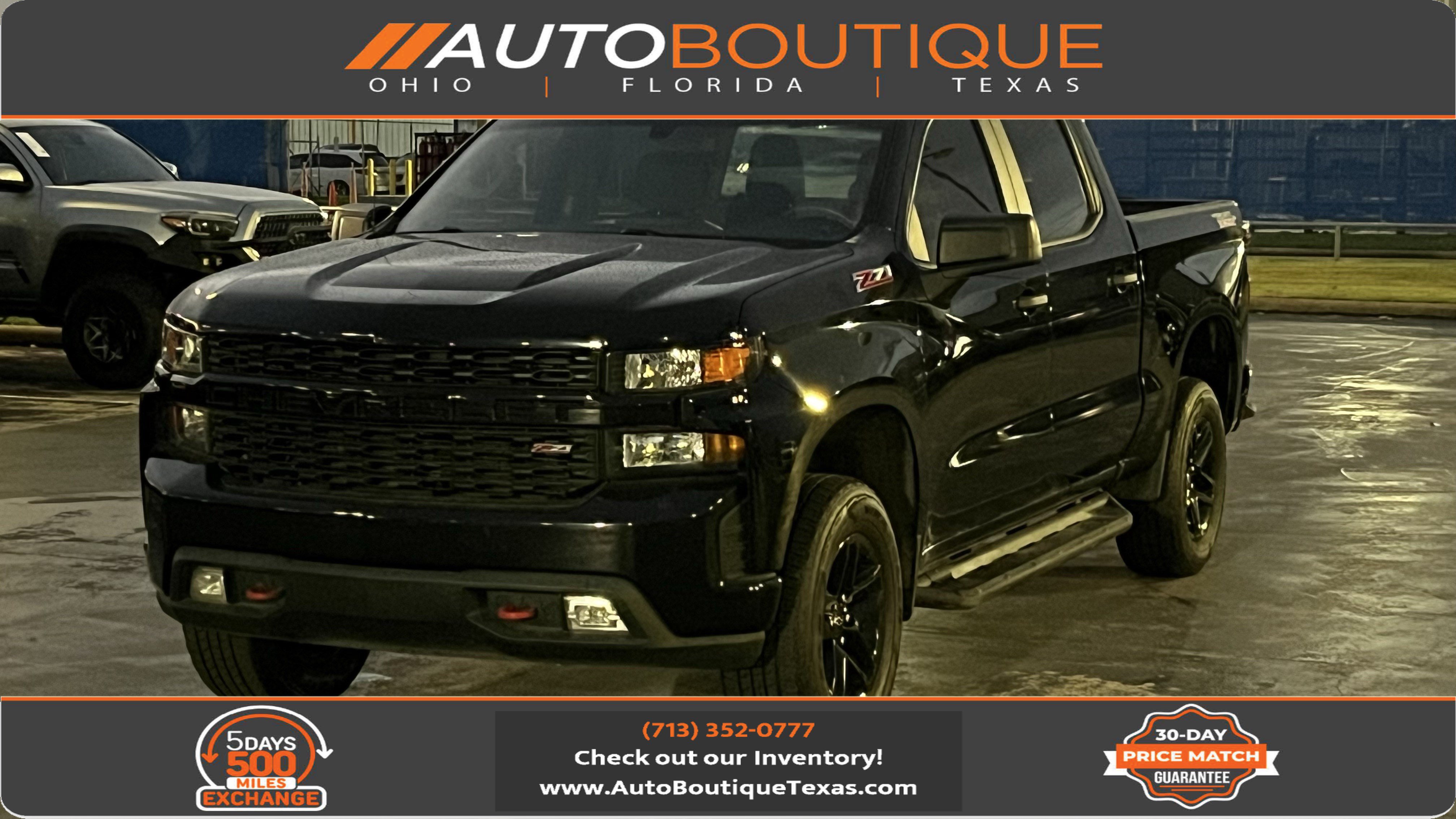 Used 2021 Chevrolet Silverado 1500 Custom Trail Boss