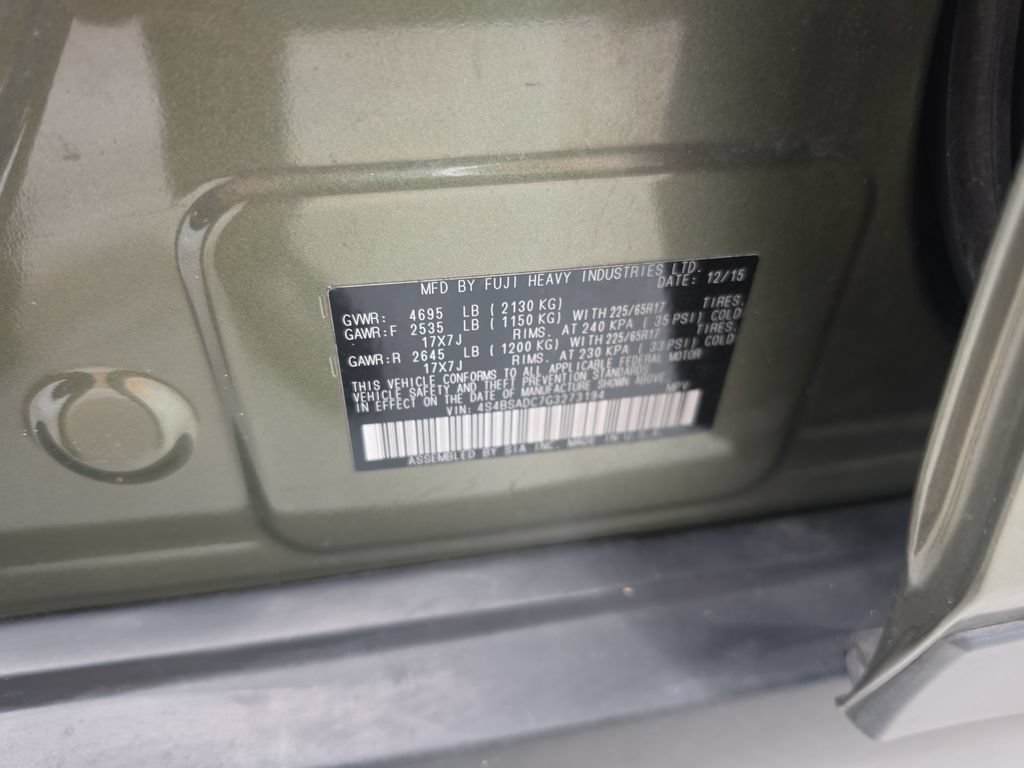 Used 2016 Subaru Outback 2.5i Premium AWD/4WD image 38