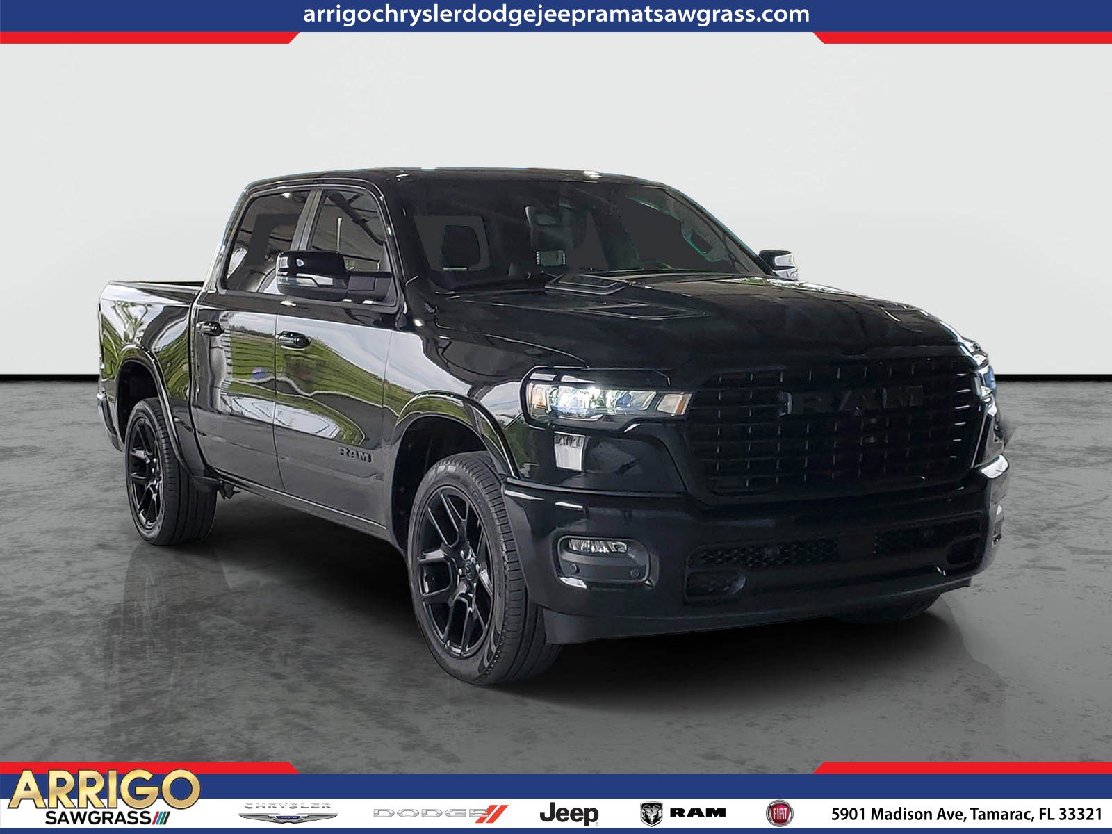 Certified 2026 RAM 1500 Laramie w/ Night Edition RWD image 1