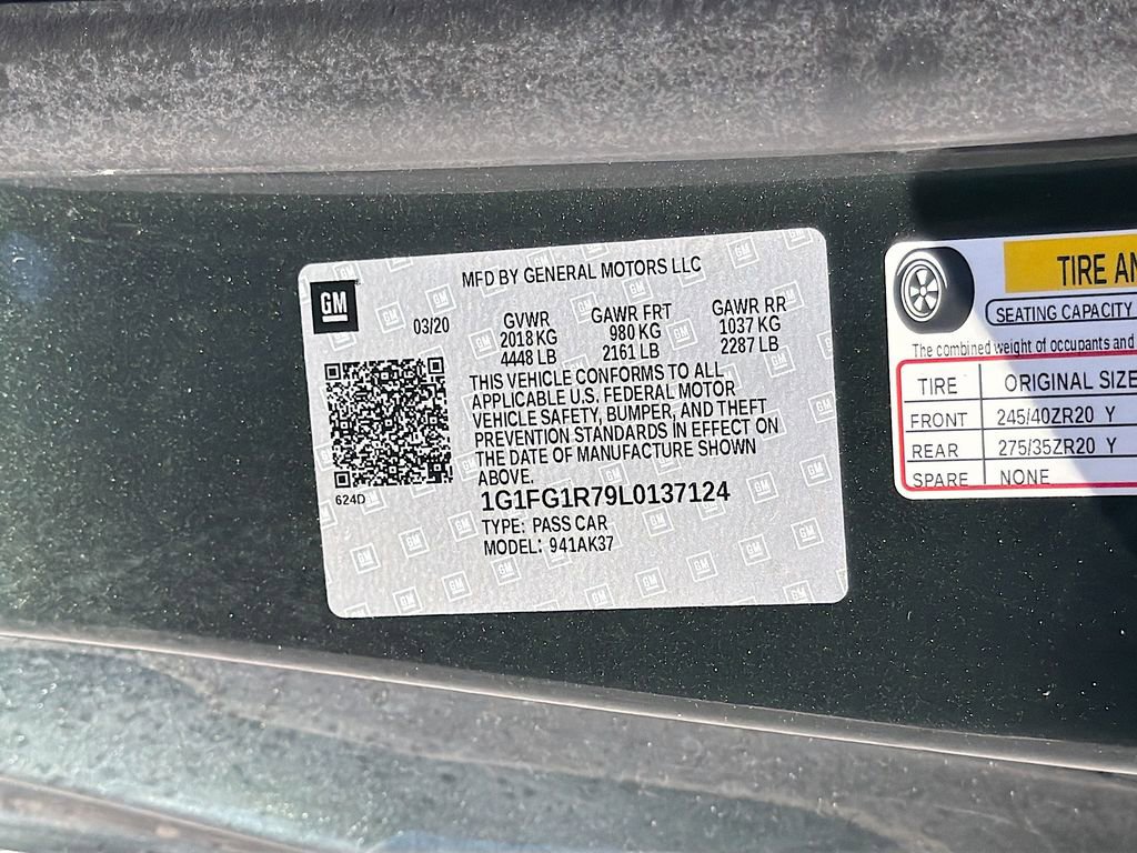 Used 2020 Chevrolet Camaro SS image 31