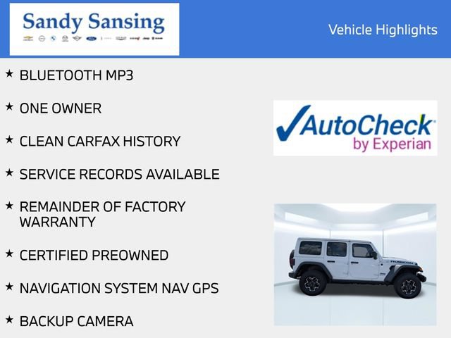 Used 2023 Jeep Wrangler Unlimited Rubicon 4xe AWD/4WD image 6