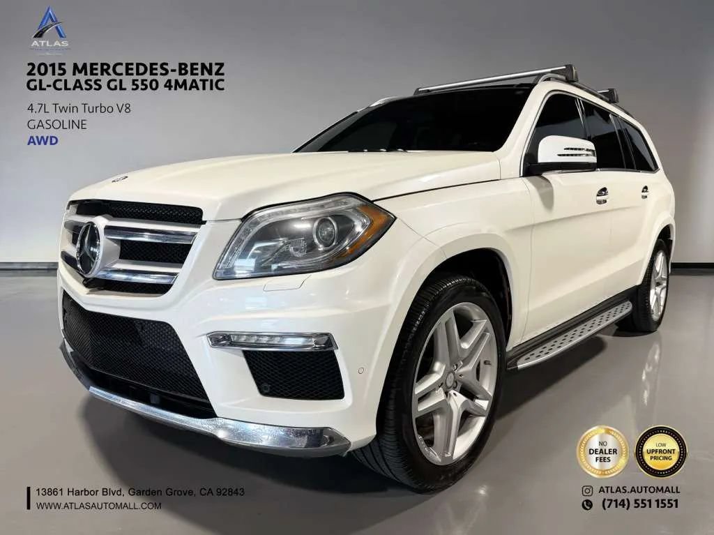 Used 2015 Mercedes-Benz GL 550 4MATIC image 1