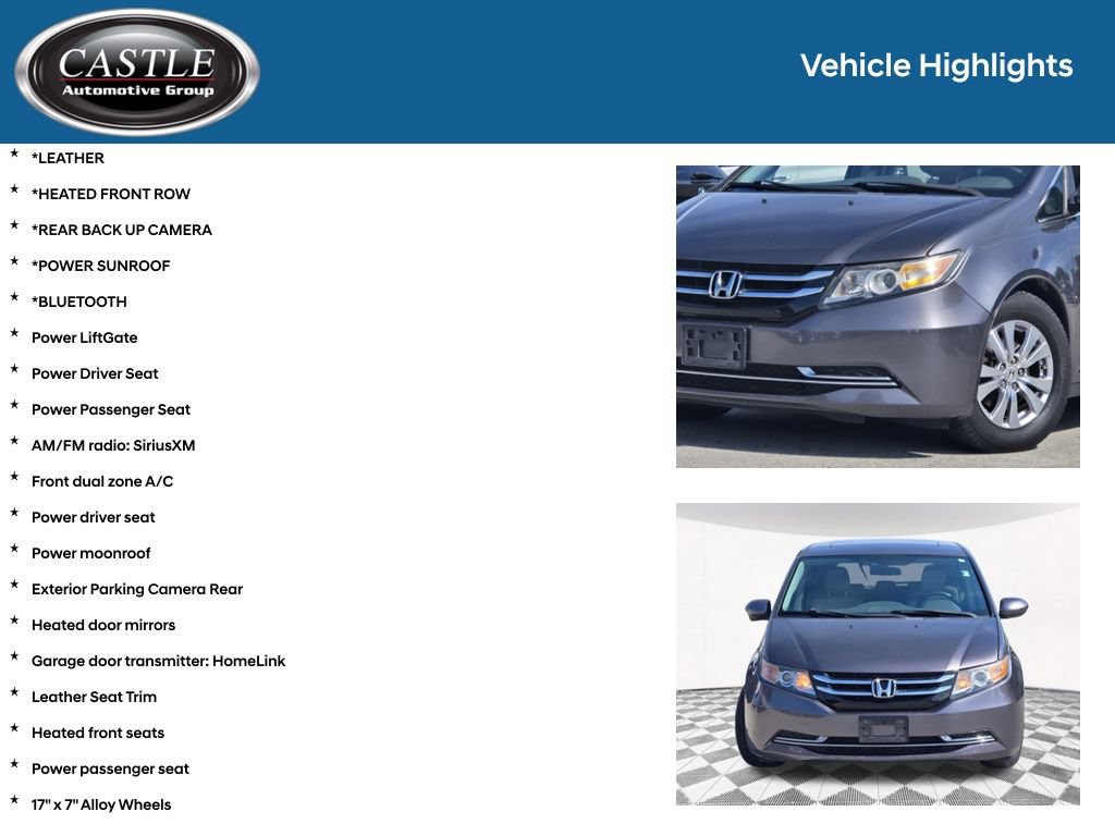 Used 2016 Honda Odyssey EX-L image 3