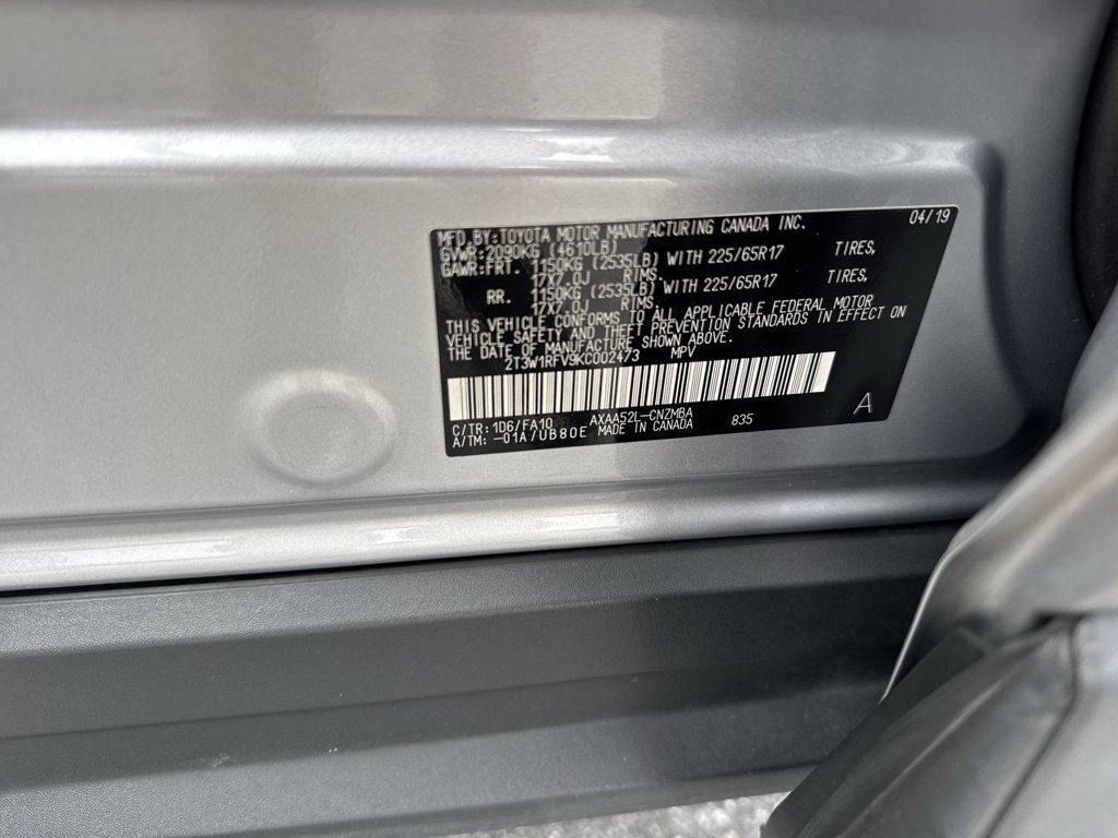 Used 2019 Toyota RAV4 XLE FWD image 61