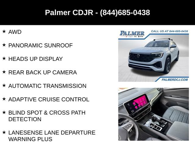 Used 2024 Volkswagen Atlas Cross Sport SEL R-Line AWD/4WD image 6