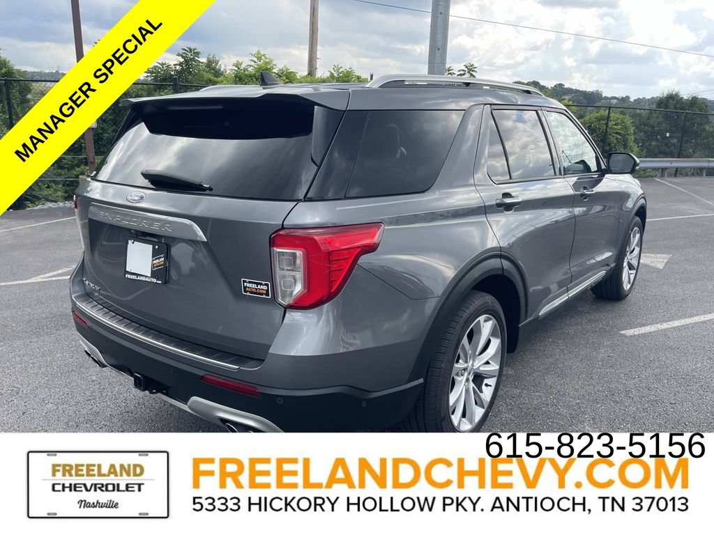 Used 2021 Ford Explorer Platinum w/ Premium Technology Package RWD image 3