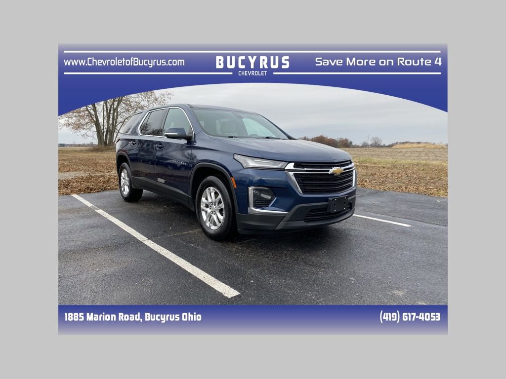 Used 2022 Chevrolet Traverse LS image 1