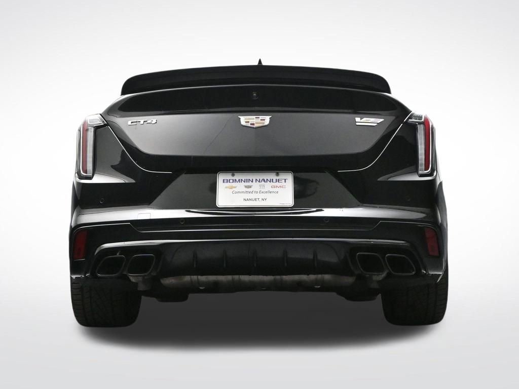 Certified 2024 Cadillac CT4 V Blackwing w/ LPO, Blue Accent Package RWD image 27
