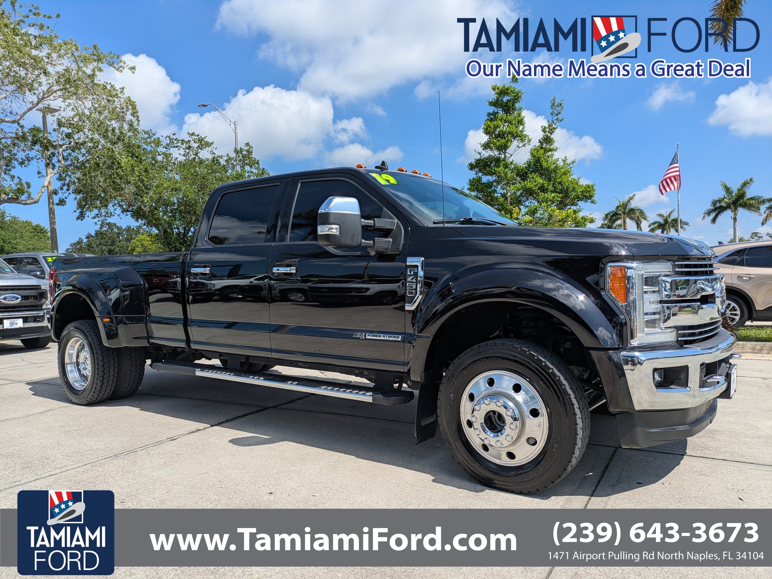 Used 2019 Ford F450 Lariat w/ Lariat Ultimate Package AWD/4WD image 1