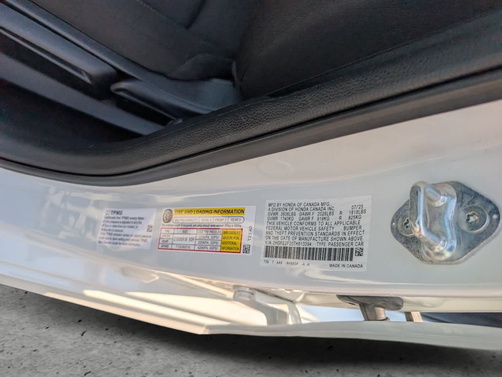 Certified 2026 Honda Civic LX image 15