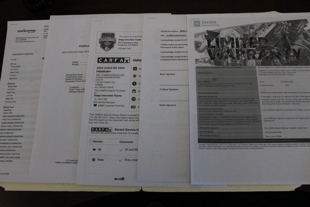 Used 2024 Lexus RX 350 image 31