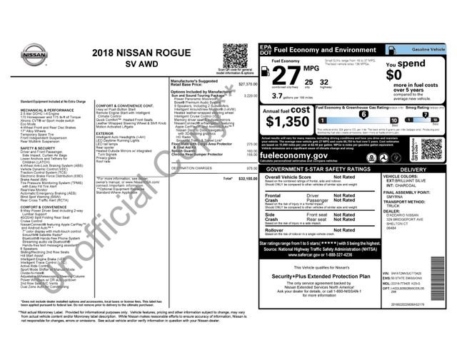 Used 2018 Nissan Rogue SV w/ Sun & Sound Touring Package image 44