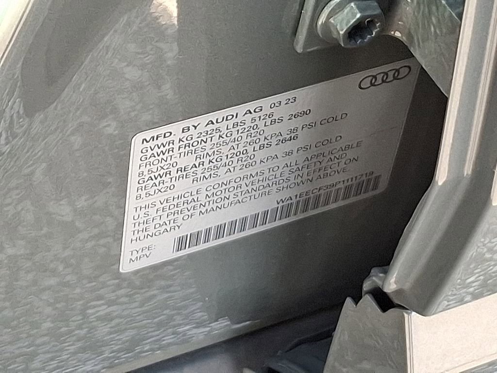 Certified 2023 Audi Q3 2.0T Premium Plus w/ Premium Plus Package image 29