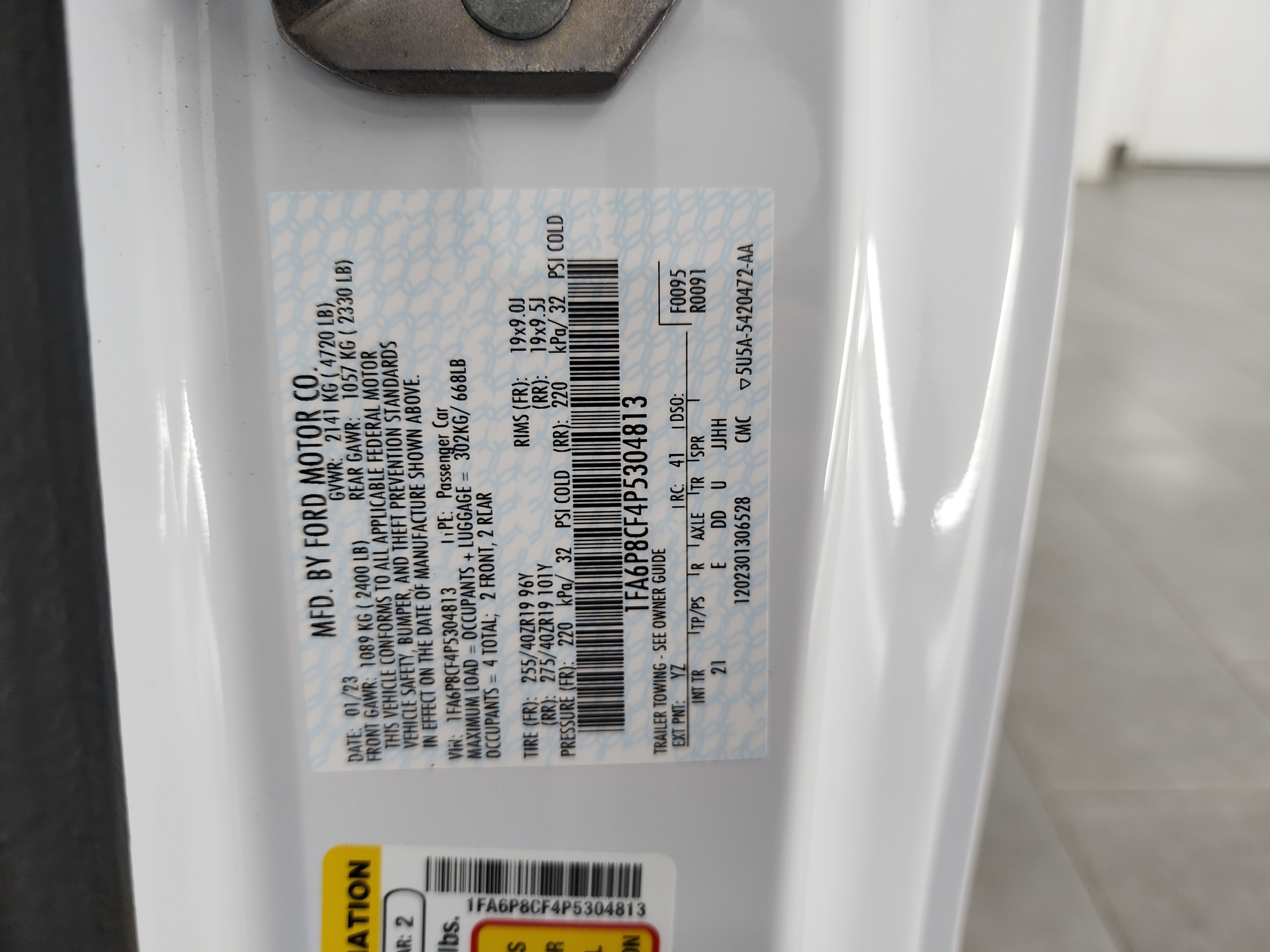 Used 2023 Ford Mustang GT w/ GT Performance Package image 48