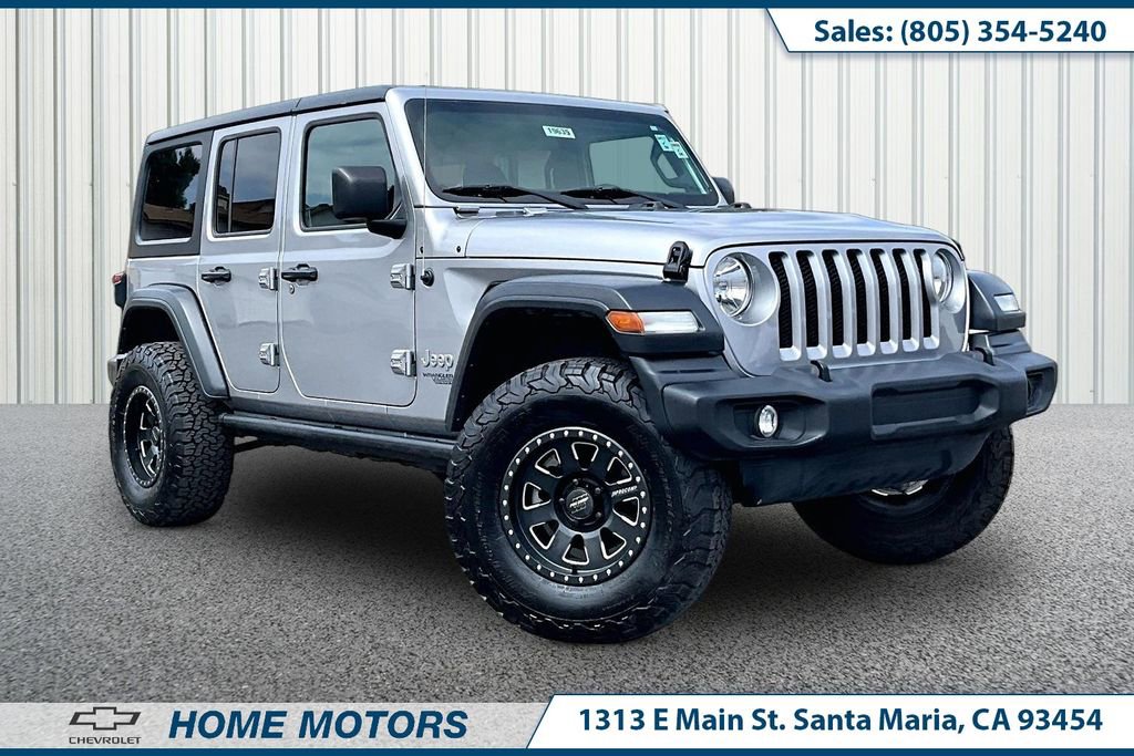 Used 2018 Jeep Wrangler Unlimited Sport S AWD/4WD image 1