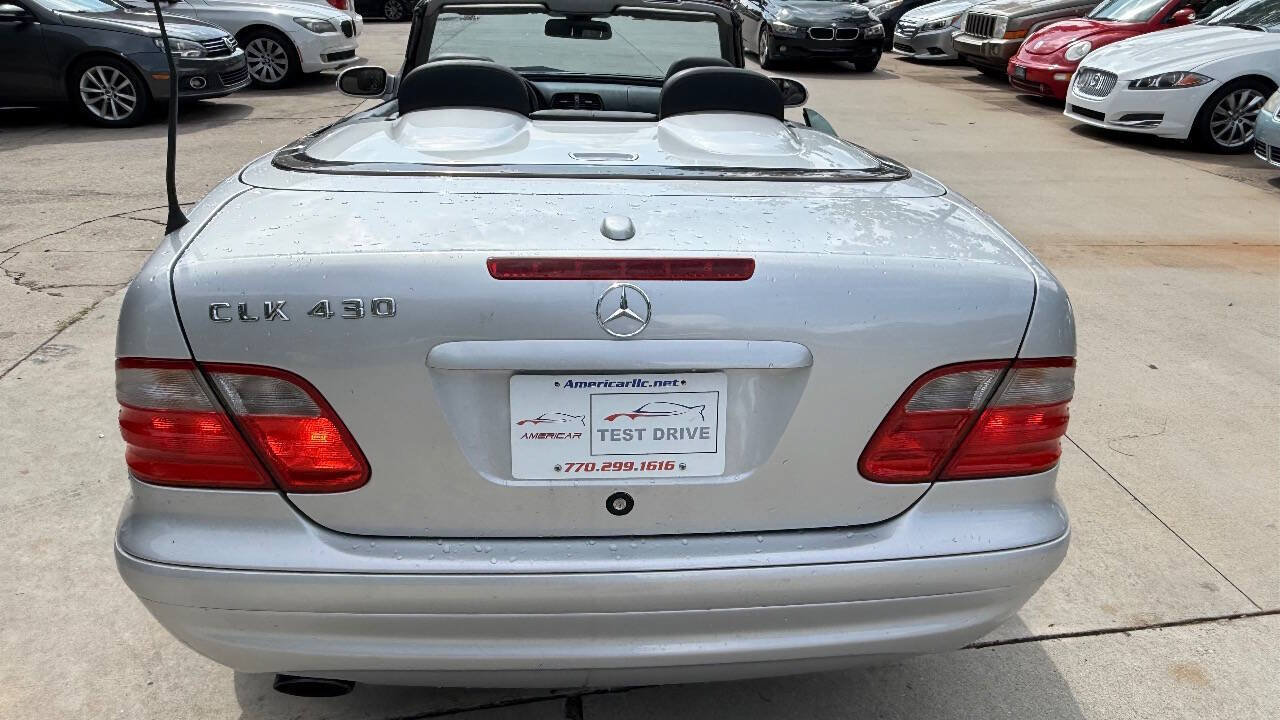 Used 2000 Mercedes-Benz CLK 430 Cabriolet image 25