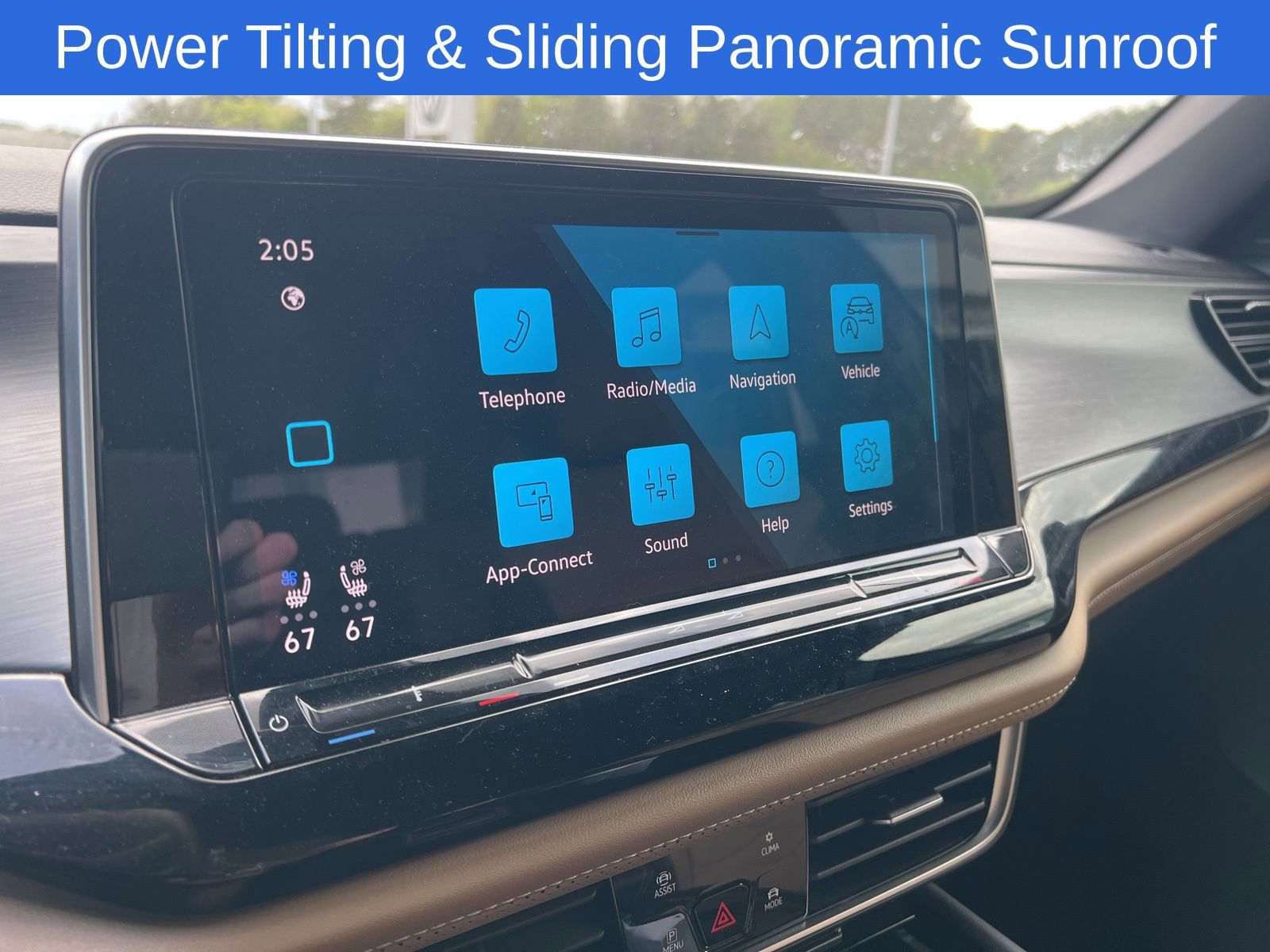 Used 2024 Volkswagen Atlas Cross Sport SE w/ Panoramic Sunroof Package image 8