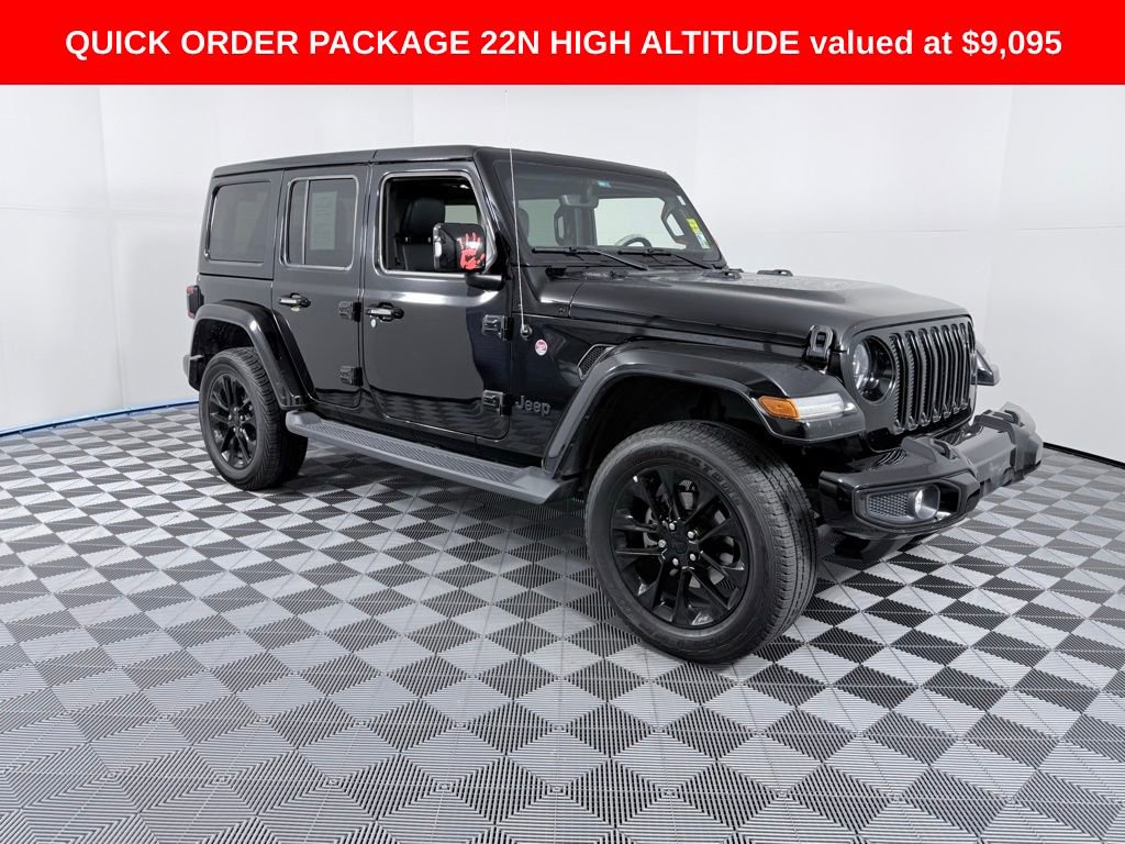 Used 2023 Jeep Wrangler Altitude image 2