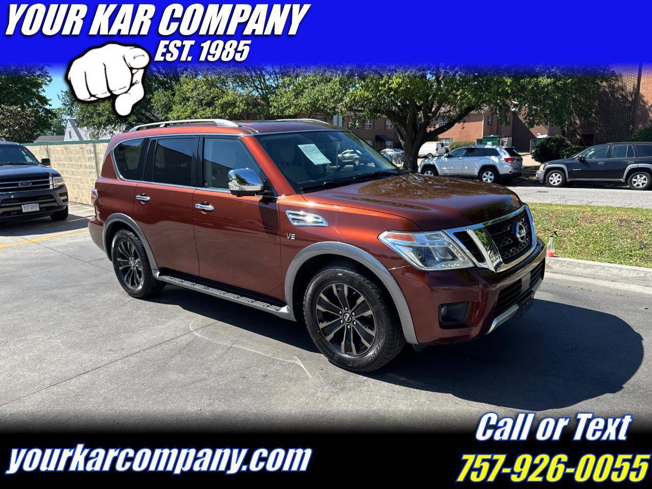Used 2018 Nissan Armada Platinum w/ Captain Seat Package