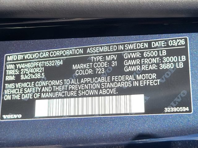 New 2026 Volvo XC90 T8 Ultra w/ Protection Package AWD/4WD image 23