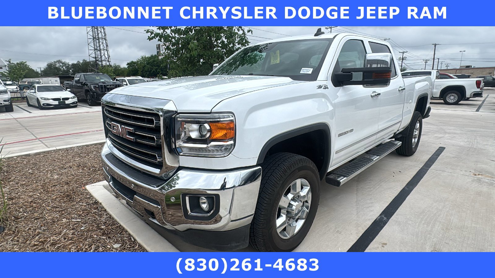 Used 2016 GMC Sierra 2500 SLT w/ Duramax Plus Package AWD/4WD image 1