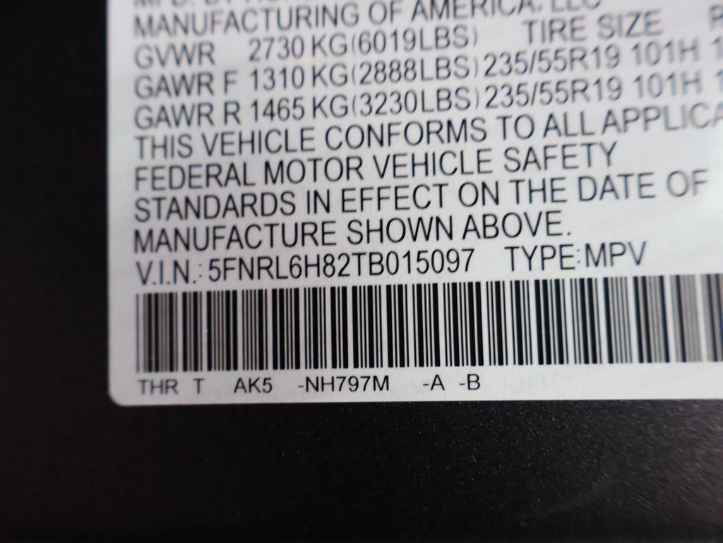 New 2026 Honda Odyssey Touring image 38