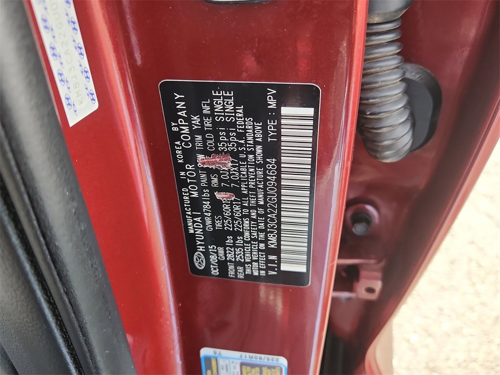 Used 2016 Hyundai Tucson Eco image 19