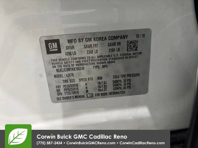 Certified 2019 Buick Encore Essence FWD image 46
