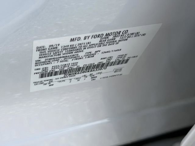 Used 2019 Ford Flex Limited AWD/4WD image 33