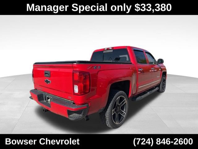 Used 2018 Chevrolet Silverado 1500 LTZ Z71 w/ LPO, Black Pack AWD/4WD image 6
