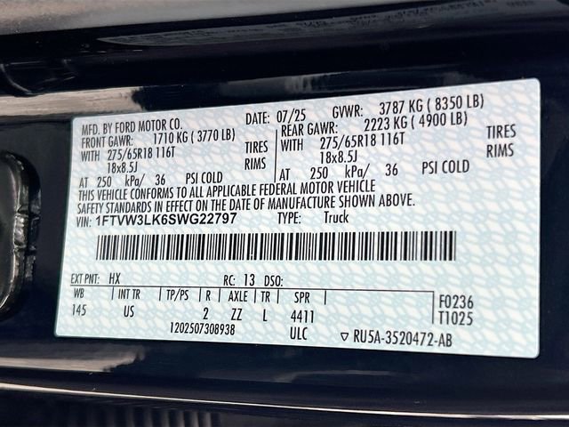 New 2025 Ford F150 Lightning XLT image 33