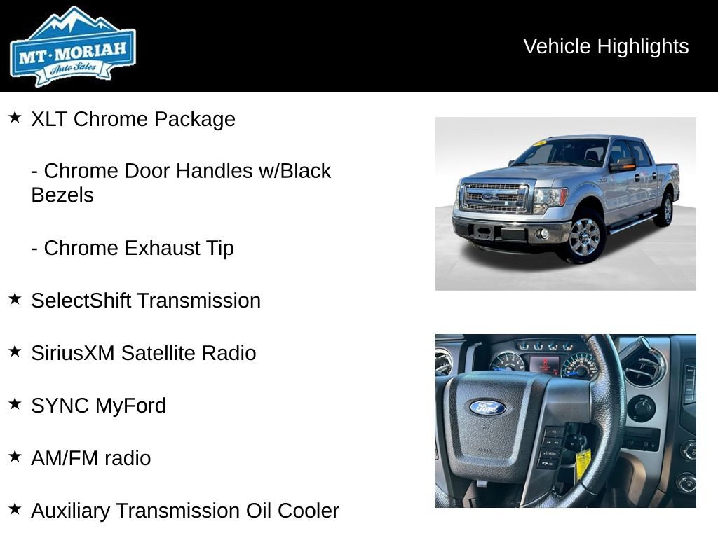 Used 2014 Ford F150 XLT w/ Equipment Group 302A Luxury image 16