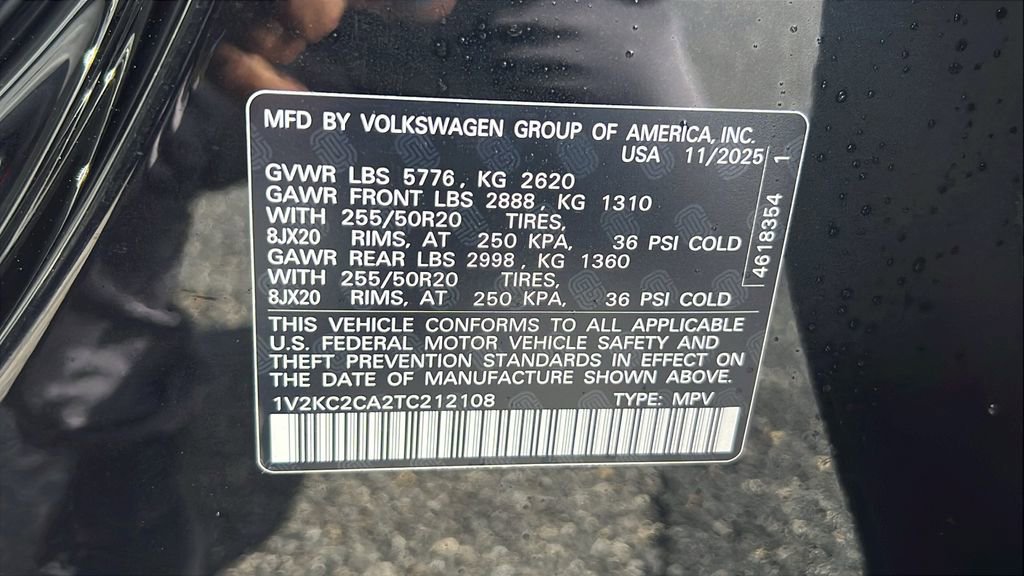 New 2026 Volkswagen Atlas Cross Sport SE image 31