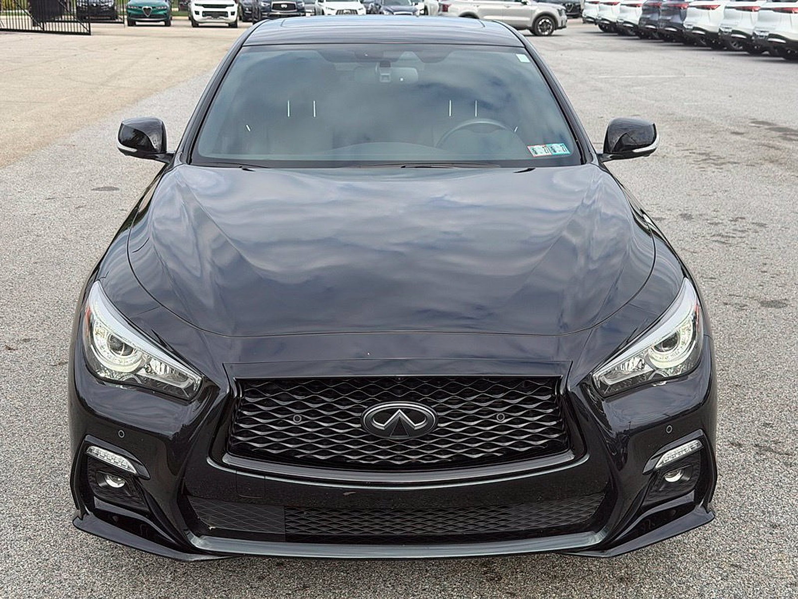 Certified 2024 INFINITI Q50 Red Sport 400 w/ Black Opal Edition AWD/4WD image 2