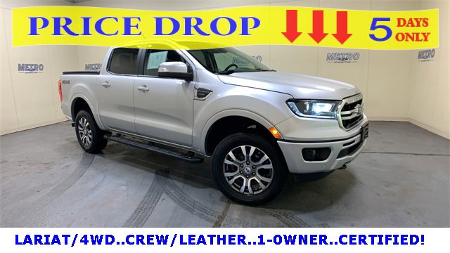 Certified 2019 Ford Ranger Lariat w/ Equipment Group 501A Mid