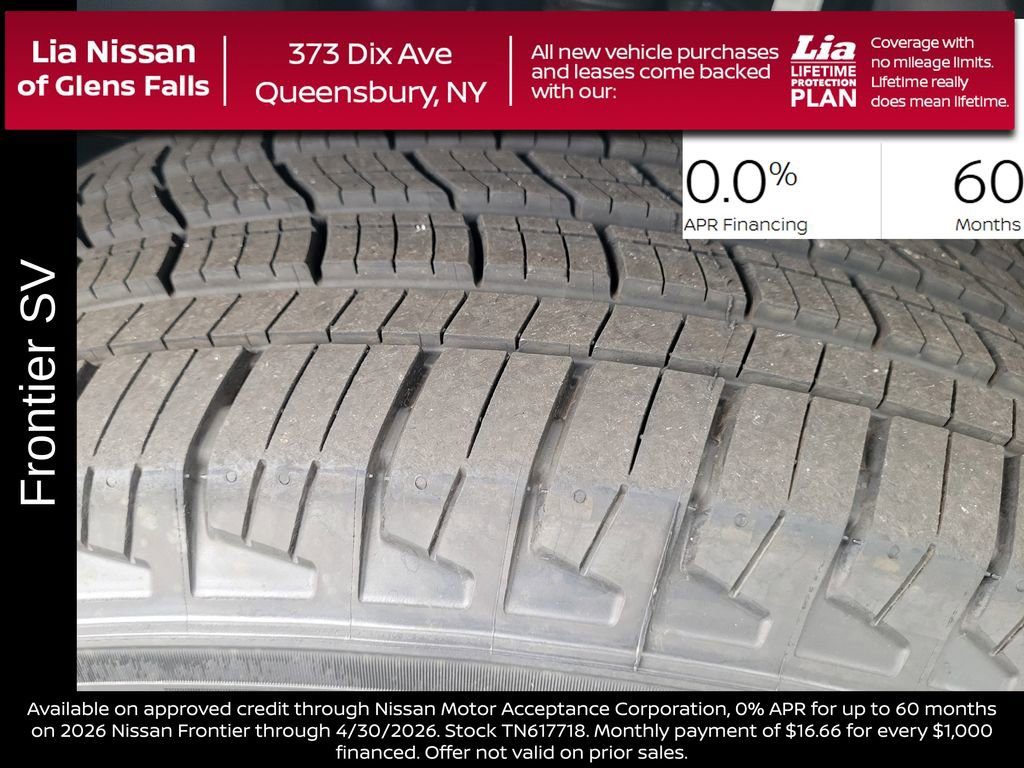 New 2026 Nissan Frontier SV w/ SV Convenience Package image 13
