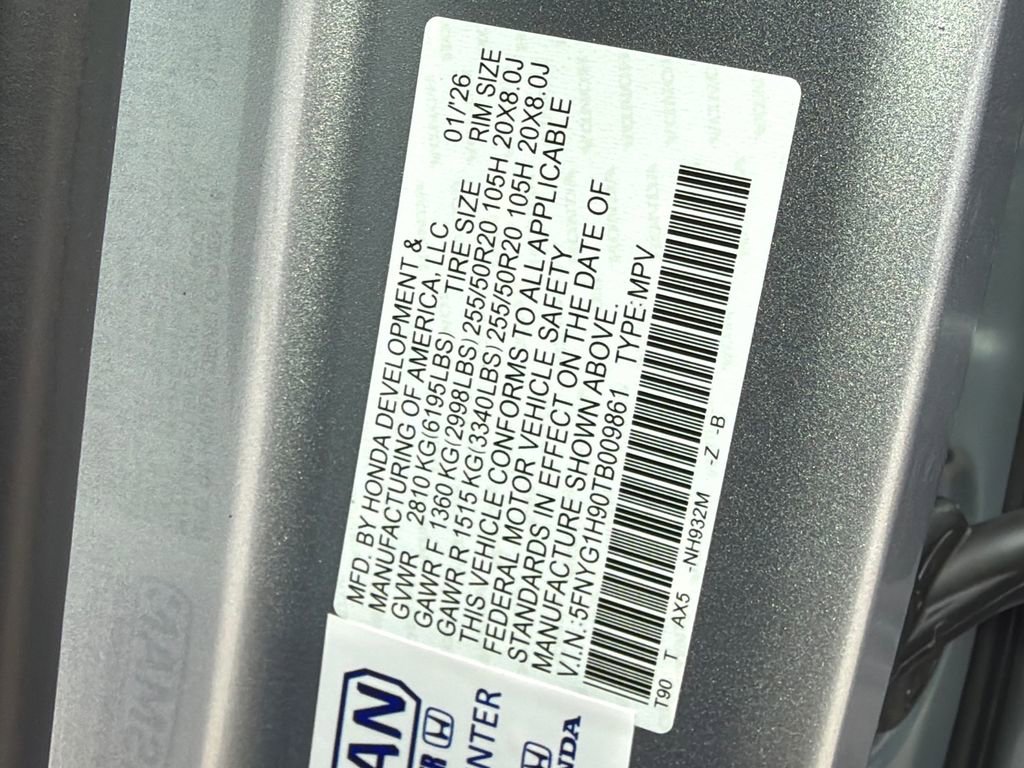 New 2026 Honda Pilot Black Edition image 38