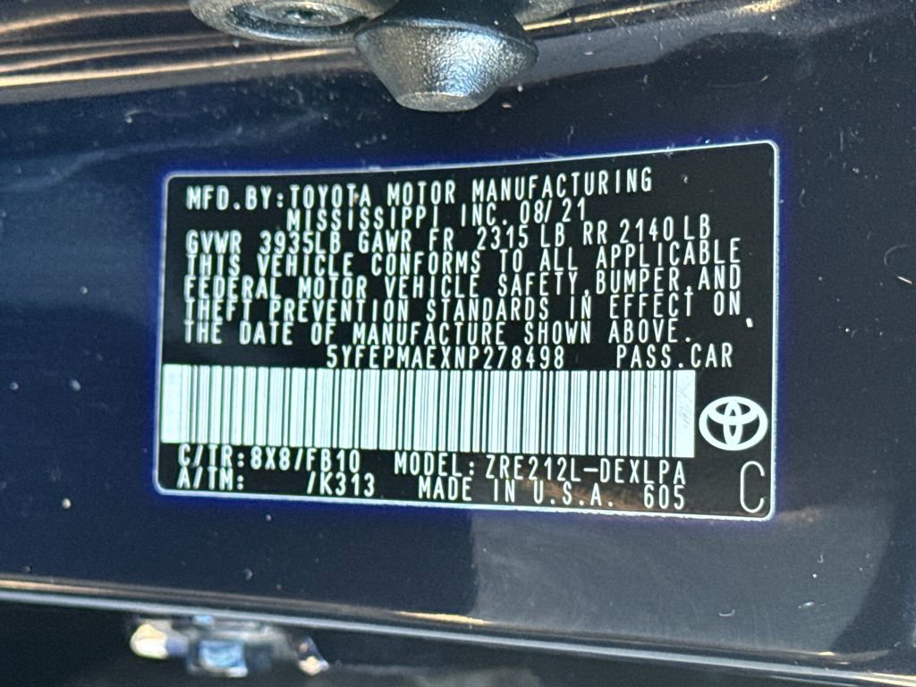 Used 2022 Toyota Corolla LE FWD image 45