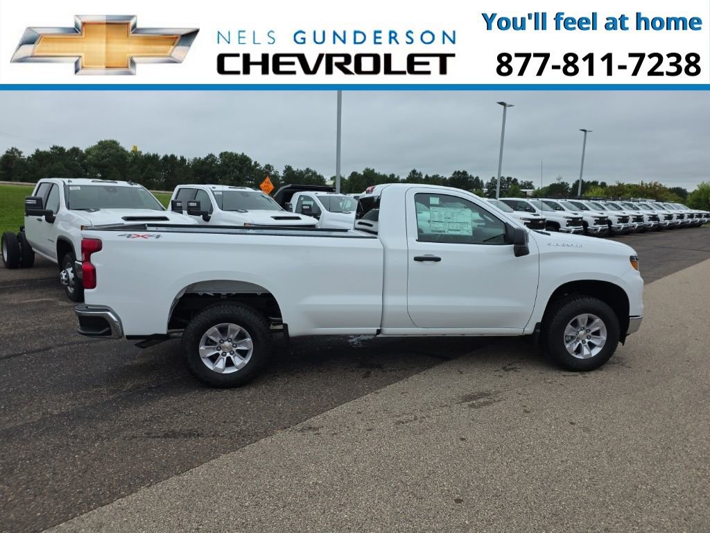 New 2025 Chevrolet Silverado 1500 W/T w/ WT Value Package AWD/4WD image 8