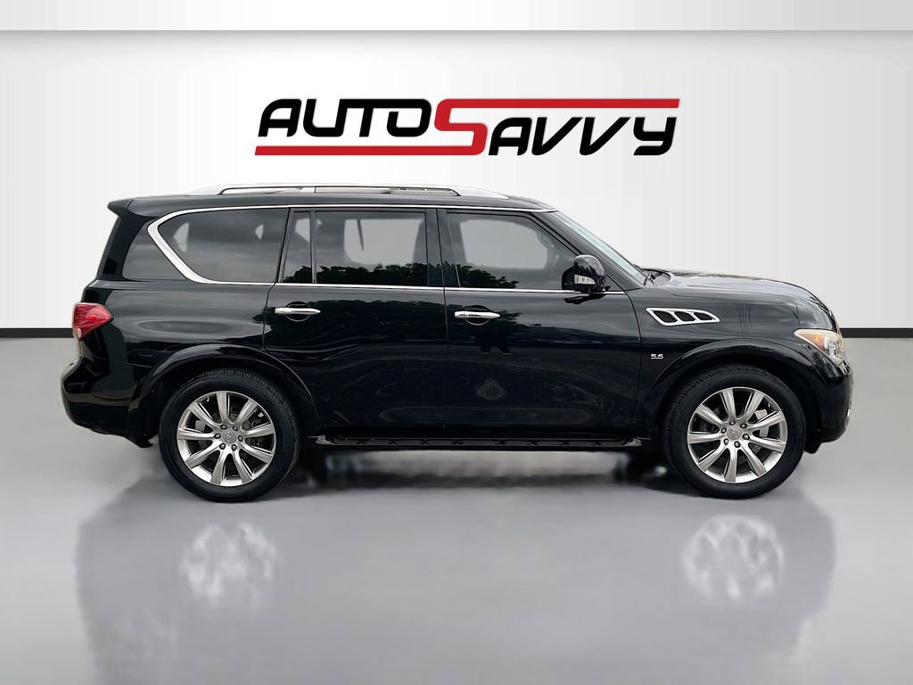 Used 2014 INFINITI QX80 4WD w/ Deluxe Touring Package image 8