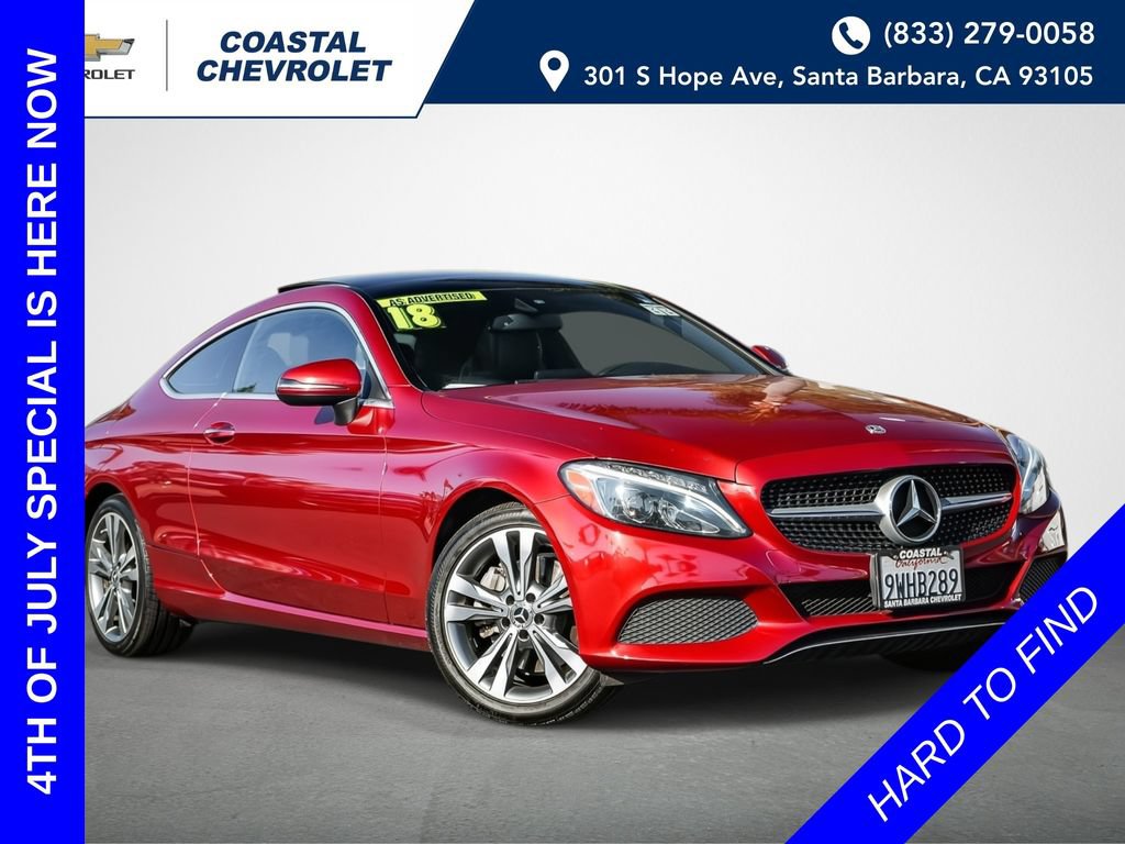 Used 2018 Mercedes-Benz C 300 Coupe w/ Premium Package image 1