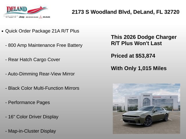 New 2026 Dodge Charger R/T AWD/4WD image 9