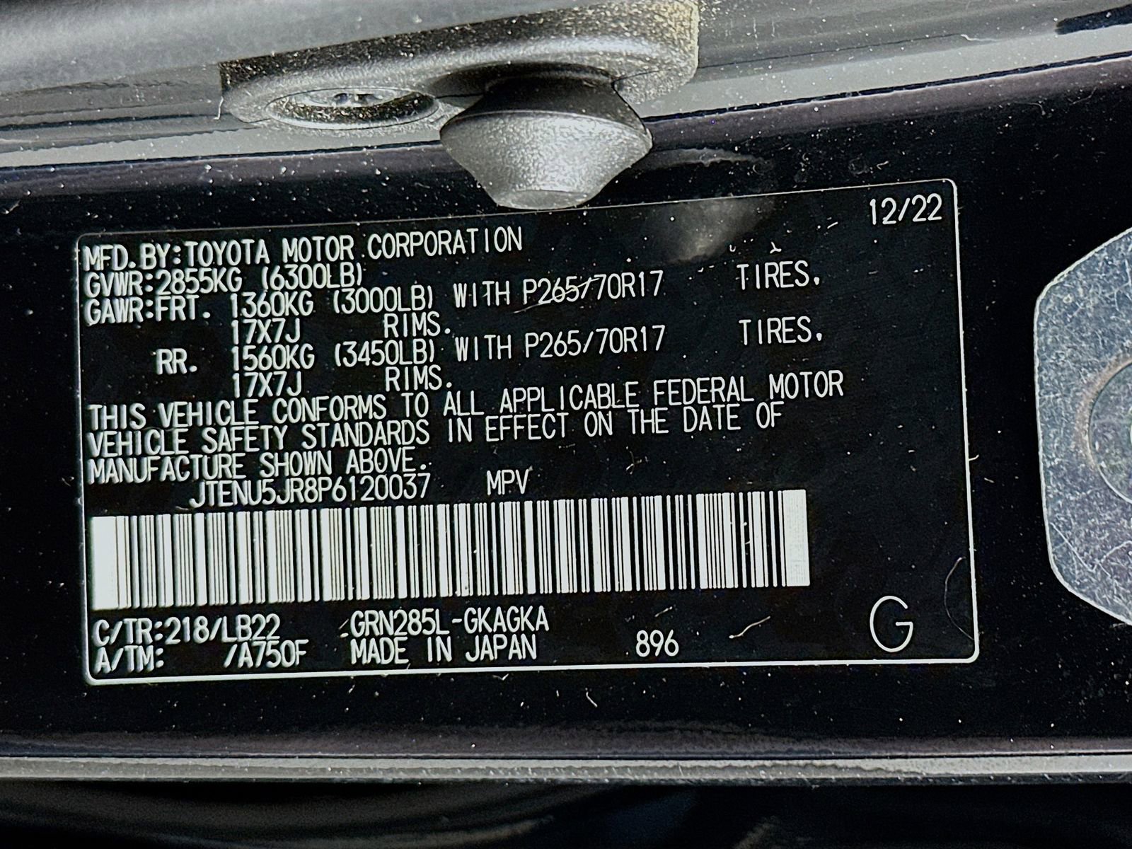 Certified 2023 Toyota 4Runner SR5 Premium w/ Moonroof Package AWD/4WD image 33