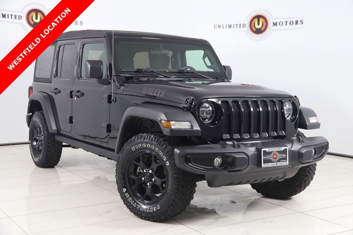 Used 2022 Jeep Wrangler Unlimited Sport image 1