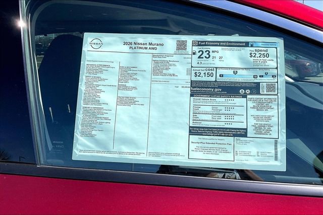 New 2026 Nissan Murano Platinum w/ Cargo Package image 13