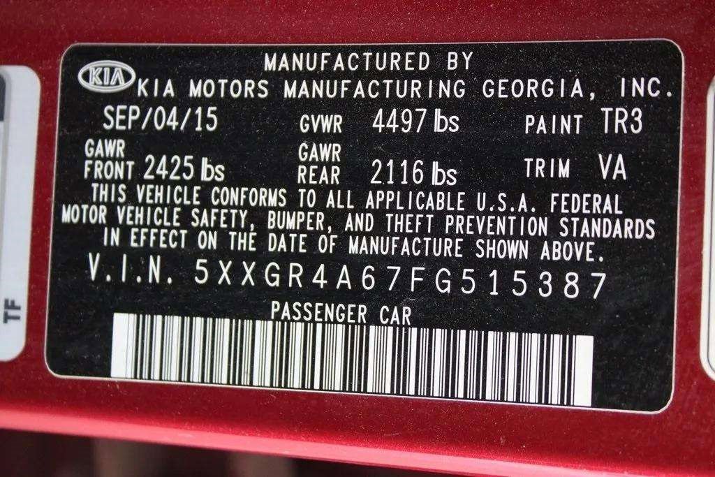 Used 2015 Kia Optima SX w/ SX Turbo Premium Package image 20