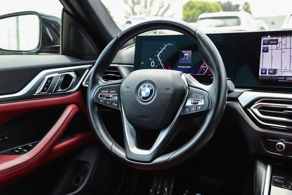 Used 2023 BMW i4 eDrive40 w/ Parking Assistance Package RWD image 16