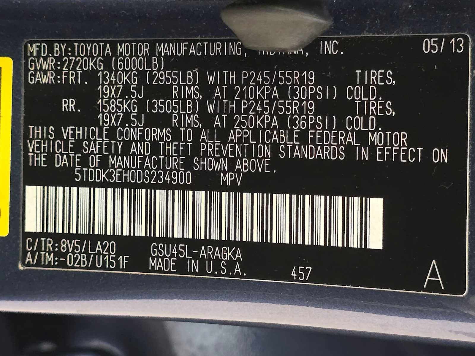 Used 2013 Toyota Highlander Limited AWD/4WD image 34