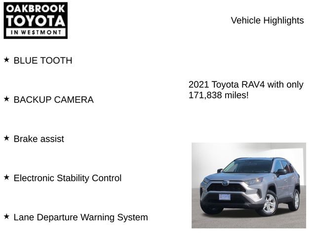 Used 2021 Toyota RAV4 LE AWD/4WD image 5
