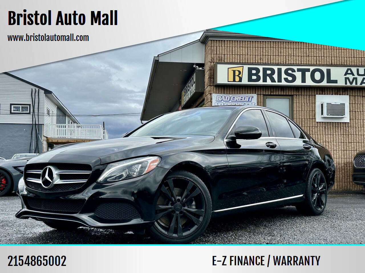 Used 2017 Mercedes-Benz C 300 Sedan w/ Premium 2 Package image 1